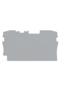 Wago 2004-1291 25 Adet 6mm2 Gri Sonlandırma Plakası