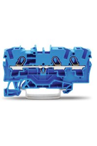Wago 2004-1304 50 Adet 6mm2 Mavi 3 İletkenli Ray Klemens