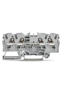 Wago 2004-1401 50 Adet 6mm2 Gri 4 İletkenli Ray Klemens