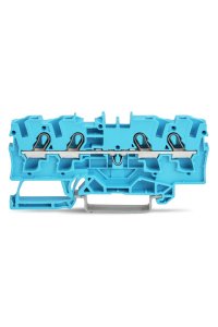 Wago 2004-1404 50 Adet 6mm2 Mavi 4 İletkenli Ray Klemens