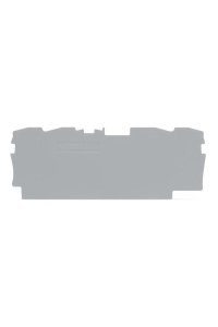 Wago 2004-1491 25 Adet 6mm2 Gri Sonlandırma Plakası