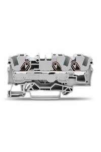 Wago 2006-1301 25 Adet 10mm2 Gri 3 İletkenli Ray Klemens