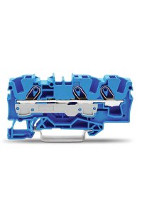 Wago 2006-1304 25 Adet 10mm2 Mavi 3 İletkenli Ray Klemens
