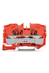 Wago 2010-1202 25 Adet 16mm2 Turuncu 2 İletkenli Ray Klemens