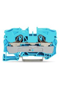 Wago 2010-1204 25 Adet 16mm2 Mavi 2 İletkenli Ray Klemens