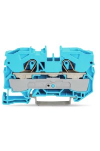 Wago 2016-1204 20 Adet 25mm2 Mavi 2 İletkenli Ray Klemens