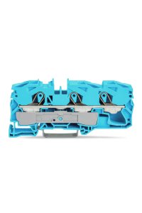Wago 2016-1304 20 Adet 25mm2 Mavi 3 İletkenli Ray Klemens