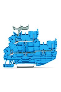 Wago 2020-2204 50 Adet 1.5mm2 Mavi Bağlantılı Ray Klemens