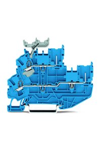 Wago 2022-2234 50 Adet 4mm2 Mavi N/N 2 Katlı Klemens