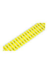 Wago 210-806/000-002 9x15mm Sarı Yapışkanlı Polyester Etiket
