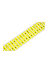 Wago 210-807/000-002 8x20mm Sarı Yapışkanlı Polyester Etiket