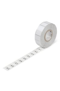 Wago 210-850 26.5x18mm Yarı Şeffaf Yapışkanlı Buton Etiket