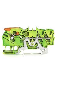 Wago 2102-1307 50 Adet 4mm2 3 iletkenli Topraklama Klemensi