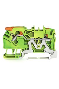 Wago 2102-5207 50 Adet 4mm2 2 iletkenli Topraklama Klemensi