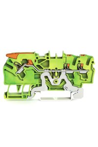 Wago 2102-5307 50 Adet 4mm2 3 iletkenli Topraklama Klemensi