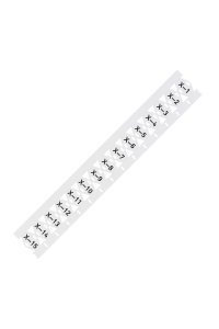 Wago 211-835 25x20mm Beyaz Kablo Bağı Etiketi