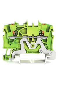 Wago 2201-1207 100 Adet 2 İletkenli Topraklama Klemensi