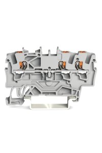 Wago 2201-1301 100 Adet 3 iletkenli Basma Butonlu Klemens