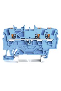 Wago 2201-1304 100 Adet 3 iletkenli Basma Butonlu Klemens