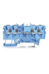 Wago 2201-1404 100 Adet 4 iletkenli Basma Butonlu Klemens