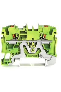 Wago 2204-1207 50 Adet 2 İletkenli Topraklama Klemensi