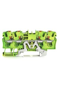 Wago 2204-1407 50 Adet 4 iletkenli Topraklama Klemensi