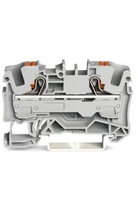 Wago 2206-1201 50 Adet Gri 2 İletkenli Basma Butonlu Klemens