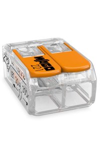 Wago 221-412 100 Adet 2x4mm2 Buat ve Çok Amaçlı Klemens