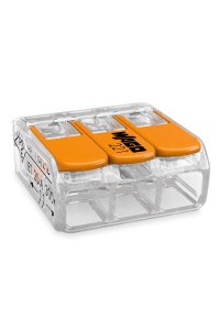 Wago 221-413 3x4mm2 Buat ve Çok Amaçlı Klemens