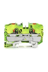 Wago 2210-1207 25 Adet Basma Butonlu Topraklama Ray Klemensi