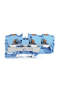 Wago 2210-1304 25 Adet 3 iletkenli Basma Butonlu Ray Klemens