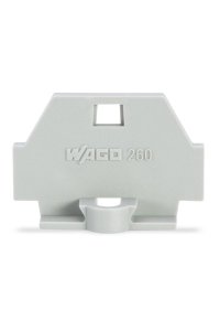 Wago 260-361 50 Adet Gri Flanşlı Sonlandırma Plakası