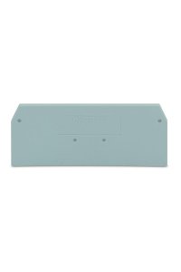 Wago 280-324 25 Adet 2.5mm Gri Sonlandırma Plakası