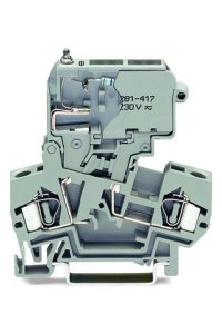 Wago 281-611/281-417 50 Adet 4mm2 Neon Sigortalı Klemens