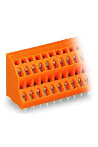 Wago 736-302 161 Adet Turuncu 2.5mm2 2x2 Kutuplu PCB Klemens