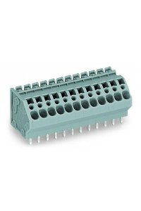 Wago 745-103 160 Adet 4mm2 Flanşsız 3lü Modül PCB Klemens