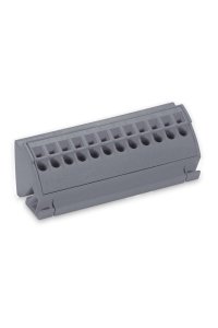 Wago 812-101 10 Adet 4mm2 Açık Gri 12 Kutuplu Bara Klemensi