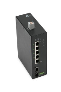 Wago 852-1417 5 Port T 2 Slot FX PoE ECO Endüstriyel Switch