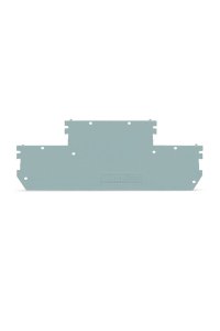 Wago 870-168 25 Adet Gri 2 Pin 2 Pin için Nihayet Plakası