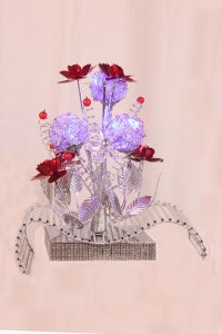 Ümelsan Buket T2102 G4 Renkli Led Abajur