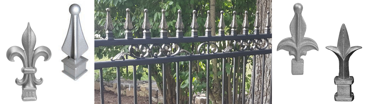Aluminum Railheads/Finials