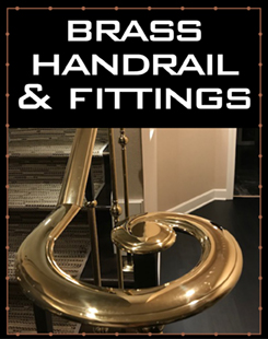 Brass Handrails and Fittings by Grande Forge