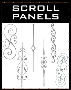 Aluminum Scroll Panels