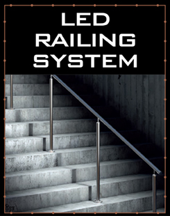 LED System for Stainless Steel Railing