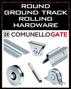 Round Ground Track Rolling Hardware