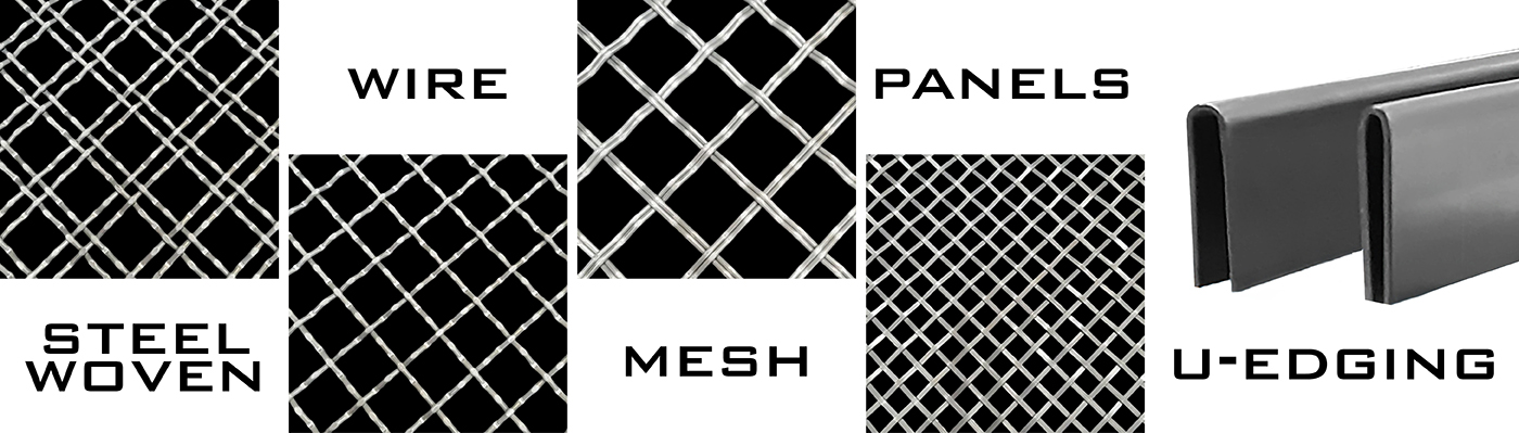 Wire Mesh Panels & U-edging