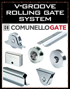 V-Groove Ground Track Rolling Hardware