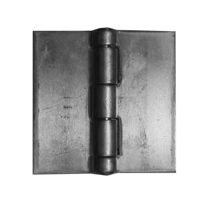 3" x 3" Aluminum Butt Welding Hinge, No Holes, Sold as a pair
