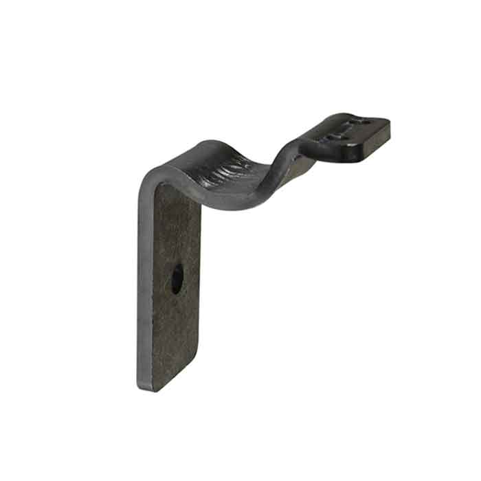 Steel Formed Extruded Style Bracket with Round Saddle