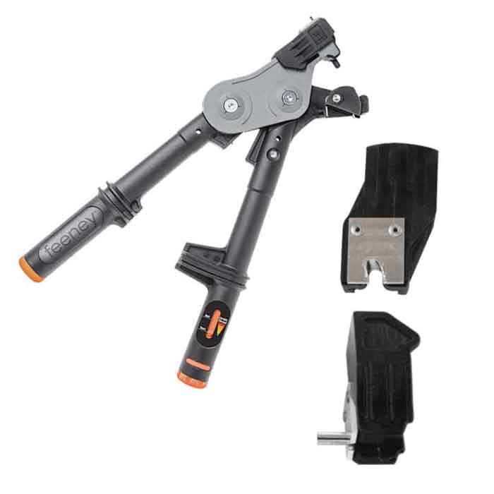 Tensioning Tool Kit Includes: New Tensioning Tool with both 1/8" and 3/16" adapters, including the 90-degree adapter
